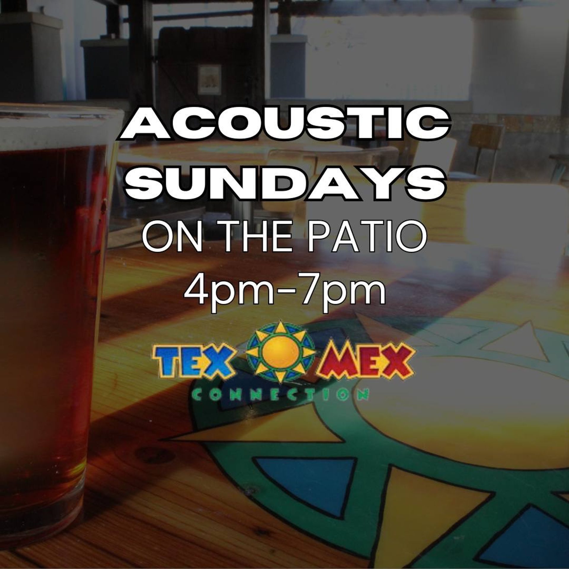 Acoustic Sundays, May through September