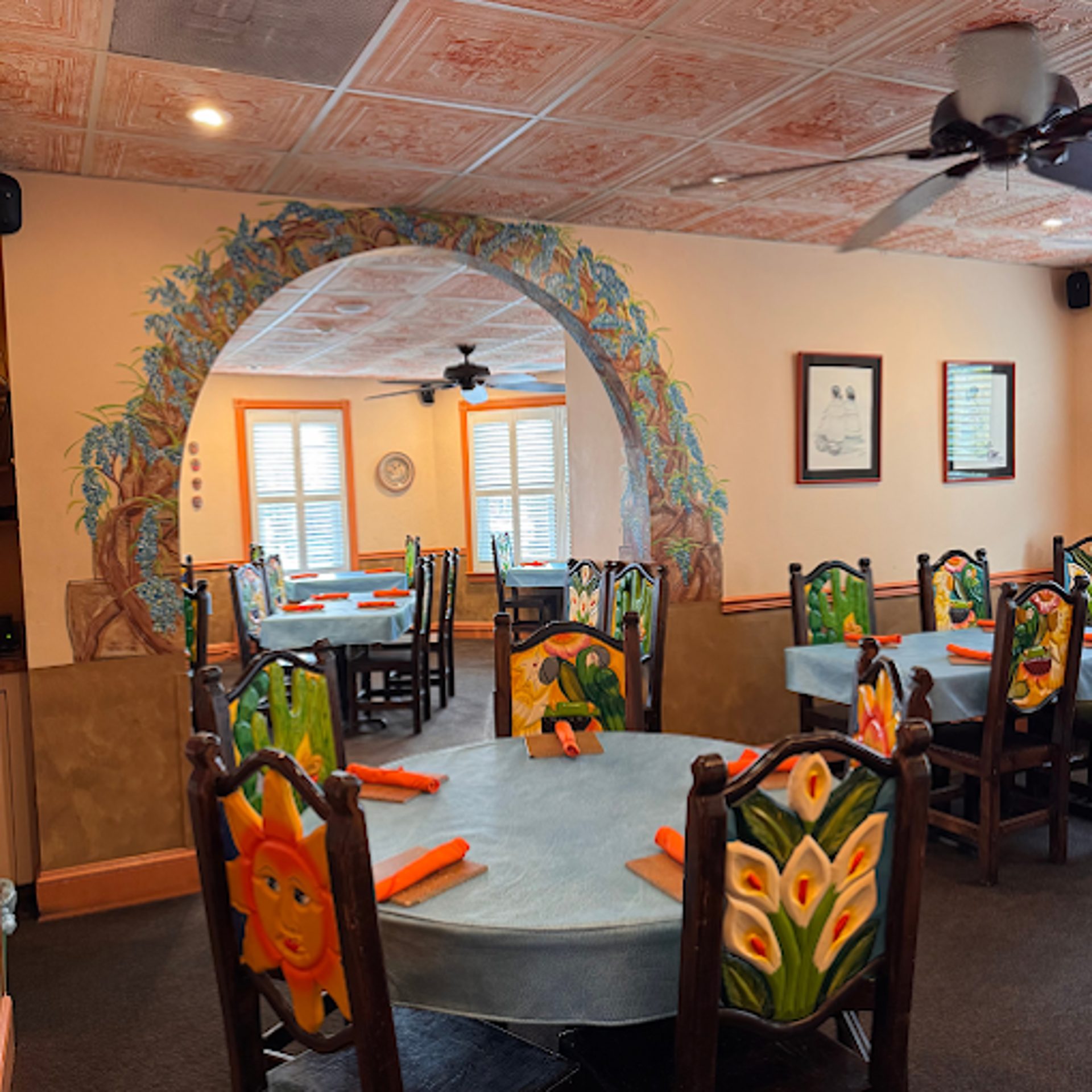 Group menus for lunch and dinner